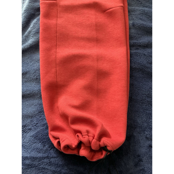 Nike Sportswear Tech Fleece Open Hem Sweatpants Mens Large Tall Red FB8012-672 - Picture 5 of 9